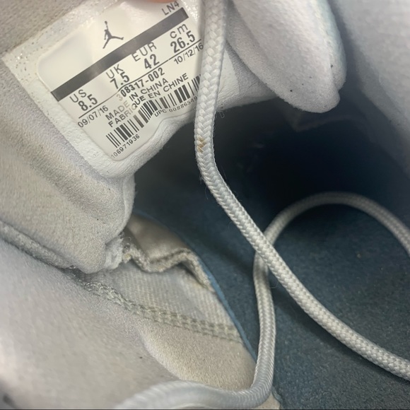 Nike Air Jordan 12 Low Women’s size 10 Wolf Grey Retro OG Rare cool shoes top sp - Picture 5 of 12